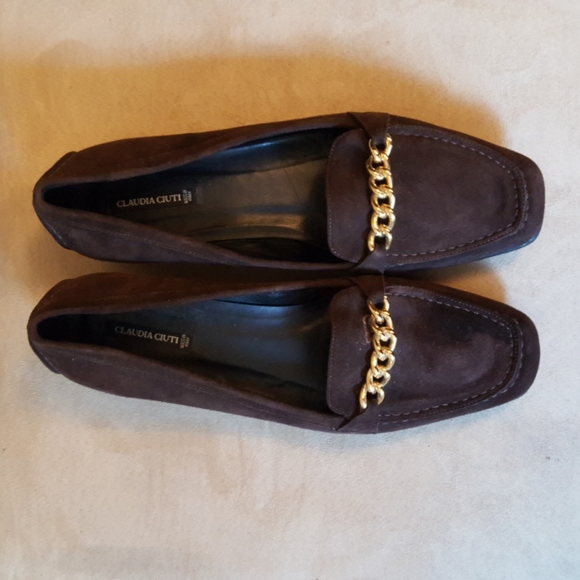 Claudia Ciuti Suede Loafers - Picture 7 of 8